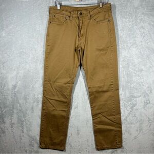 Levi's 541 Athletic Taper Mens 32x30 *tag 32x32* Khaki Tan Stretch Twill Pants